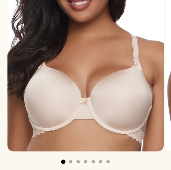 Felina Gorgeous Cushion Comfort T-Shirt Bra Multi-Way Straps Beige Cream 36DDD‎ - Picture 8 of 8